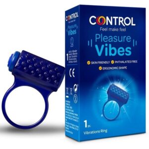 Control Toys-Pleasure Vibes Vibrant-Silikon Ring, Wasserdicht · Penisringe & -hüllen