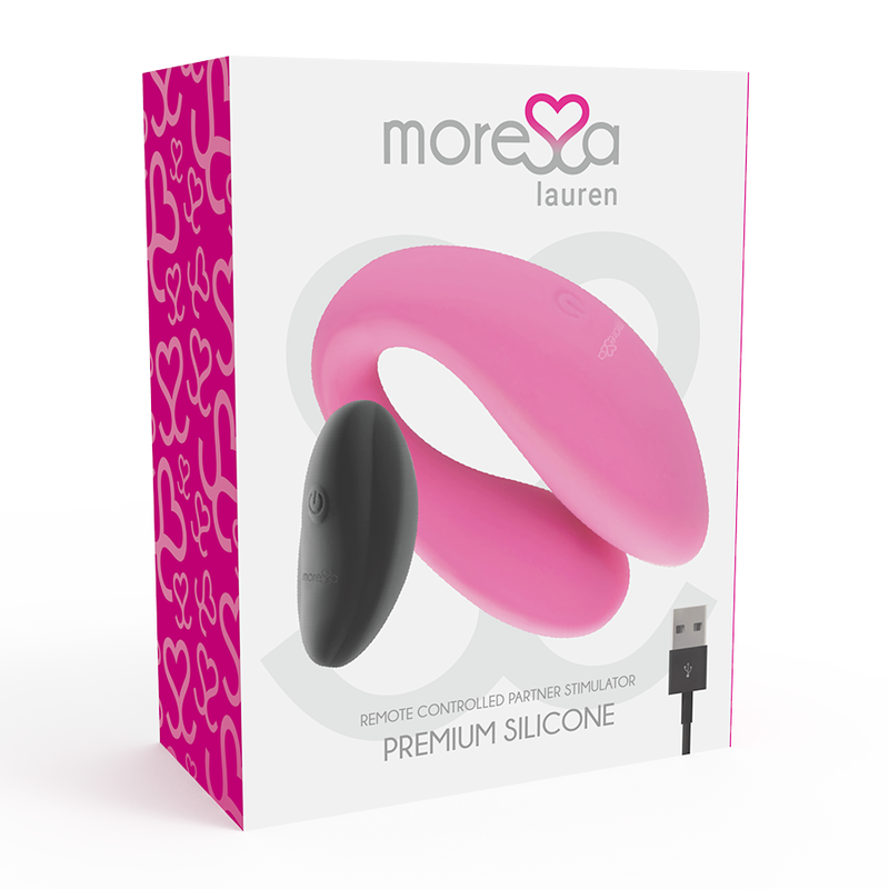 Moressa-Lauren Stimulator mit Fernbedienung für Paar-Silikon · Vibratoren (Bild 3)