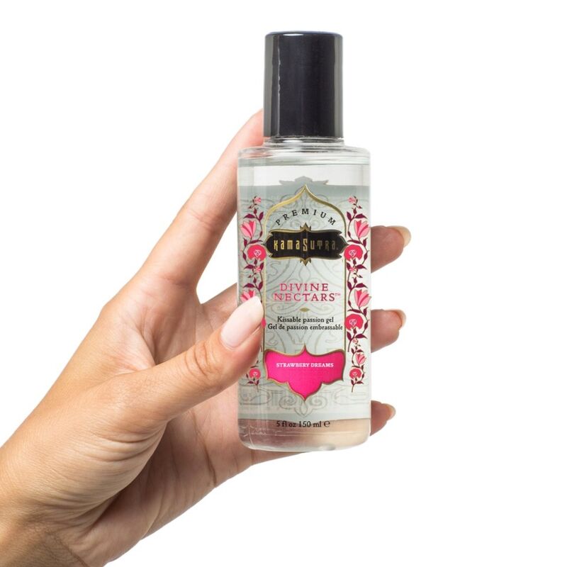 Kamasutra Cosmetics-Divine Nectars Strawberry Dream Gleitgel · Kosmetika & Aphrodisiaka (Bild 2)