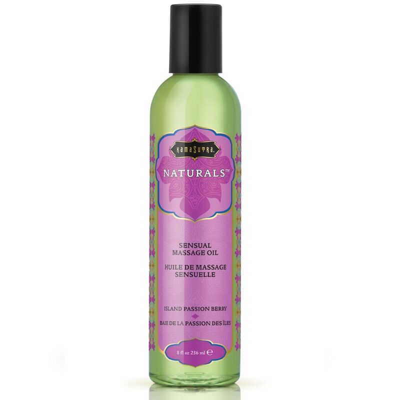 Kamasutra Cosmetics-Natürliches Massageöl Passion Berry-236 ml · Erotische Massage