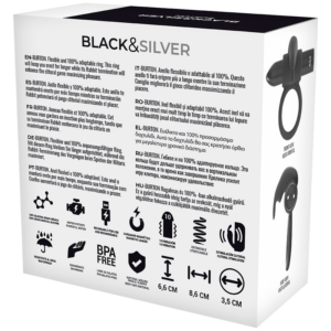 Black&silver-Burton Vibrationsring von Uhr gesteuert · Vibratoren (Bild 6)