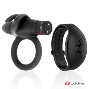 Black&silver-Agron Vibrationsring mit Fernsteuerung · Vibratoren