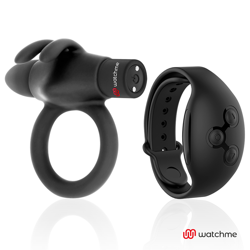 Black&silver-Agron Vibrationsring mit Fernsteuerung · Vibratoren