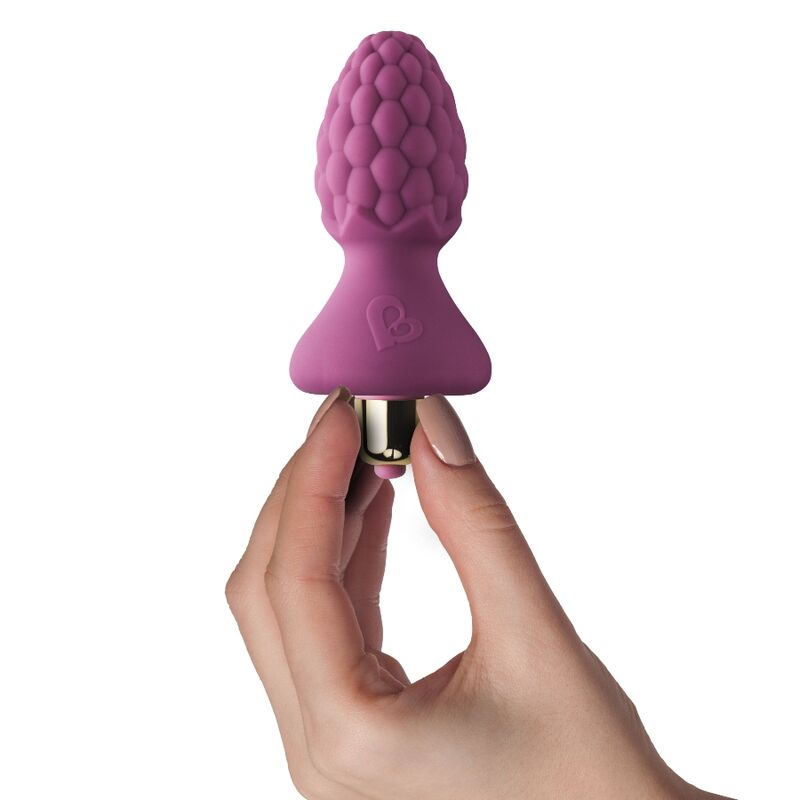 Rocks-Off-Ass-berries Analplug Himbeer-Silizium, 7 Geschwindigkeiten · Vibratoren (Bild 4)