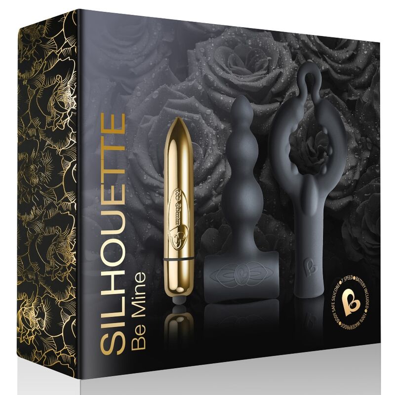Rocks-Off-Silhouette – Be Mine Pack für Paar-Silikon, 7 Geschwindigkeiten · Spielzeug-Sets (Bild 8)
