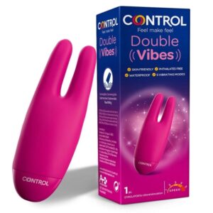 Control Toys-Double Vibes Stimulator-Silikon, 5 Geschwindigkeiten · Vibratoren