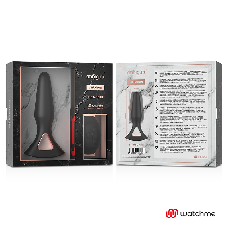 Anbiguo-Watchme Uhr Fernbedienung Vibrator Analplug · Vibratoren (Bild 8)