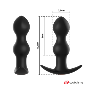 Anbiguo-Watchme Analplug Vibrator Tiberio-Silizium, 7 Geschwindigkeiten · Vibratoren (Bild 9)