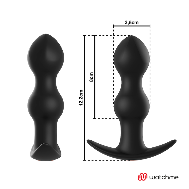 Anbiguo-Watchme Analplug Vibrator Tiberio-Silizium, 7 Geschwindigkeiten · Vibratoren (Bild 9)