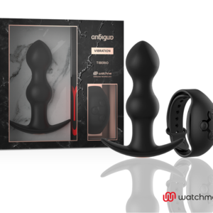 Anbiguo-Watchme Analplug Vibrator Tiberio-Silizium, 7 Geschwindigkeiten · Vibratoren (Bild 2)