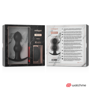 Anbiguo-Watchme Analplug Vibrator Tiberio-Silizium, 7 Geschwindigkeiten · Vibratoren (Bild 3)