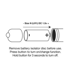 Rocks-Off-Bullet Vibrator RO-80MM Midnight Metal-7 Geschwindigkeiten · Vibratoren (Bild 6)