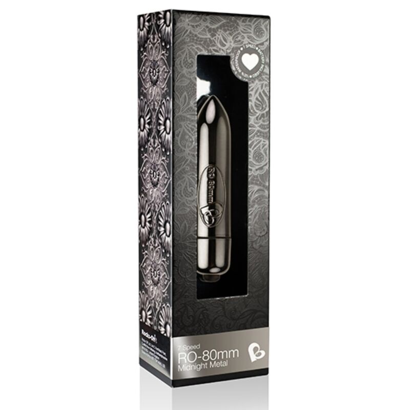 Rocks-Off-Bullet Vibrator RO-80MM Midnight Metal-7 Geschwindigkeiten · Vibratoren (Bild 4)