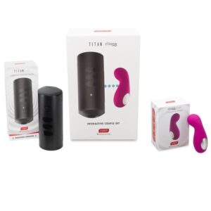 Kiiroo-Titan und Cliona Paar-Set Flieder-USB, Wasserdicht · Vibratoren (Bild 3)