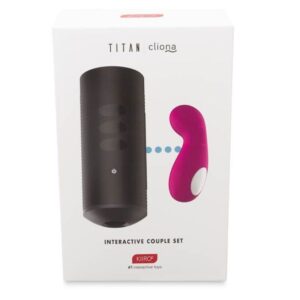 Kiiroo-Titan und Cliona Paar-Set Flieder-USB, Wasserdicht · Vibratoren (Bild 6)
