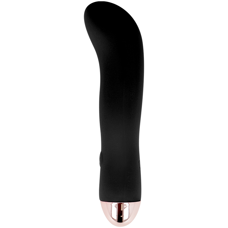 Dolce Vita-Vibrator wiederaufladbar Two Schwarz 7 Geschwindigkeiten-Silikon, 7