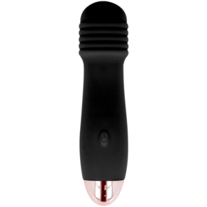 Dolce Vita-Vibrator wiederaufladbar Three Schwarz 7 Geschwindigkeiten-Silikon, 7