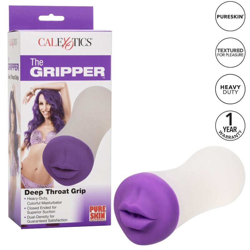 Calexotics-Deep Throat Grip-TPE · Masturbatoren (Bild 3)