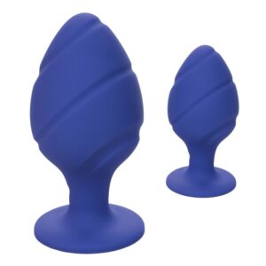 Calexotics-Cheeky Analplug Lila-Silikon, Wasserdicht, Saugnapf · BDSM-Zubehör