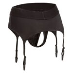 Calexotics-Boundless Harness Strap-on Typ Stiefel mit Strumpfhose · Strap-on & Harness