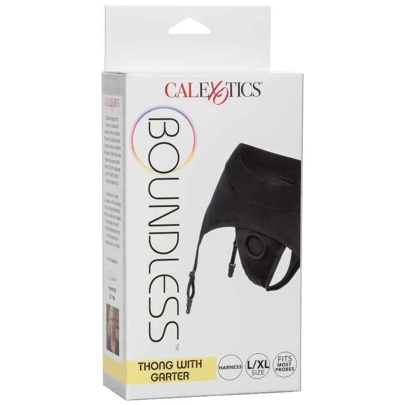 Calexotics-Boundless Harness Strap-on Typ Stiefel mit Strumpfhose · Strap-on & Harness (Bild 7)