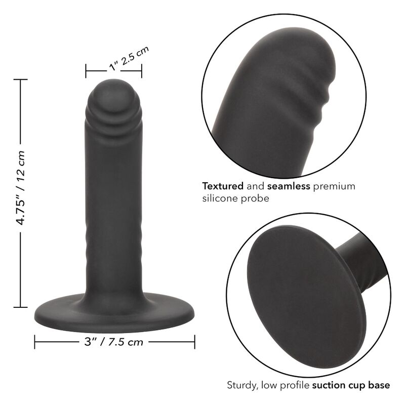 Calexotics-Boundless Dildo 12 cm Kompatibel mit Verkabelung-Silikon · Strap-on & Harness (Bild 4)