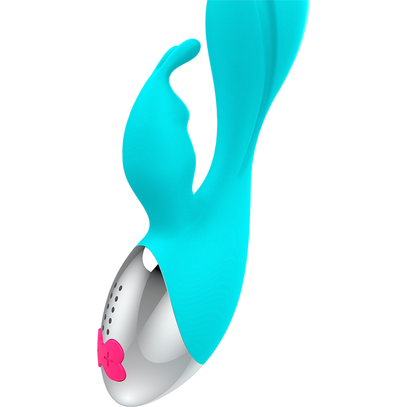 Happy Loky-Miki Rabbit Vibrator Türkis, Usb · Vibratoren (Bild 2)