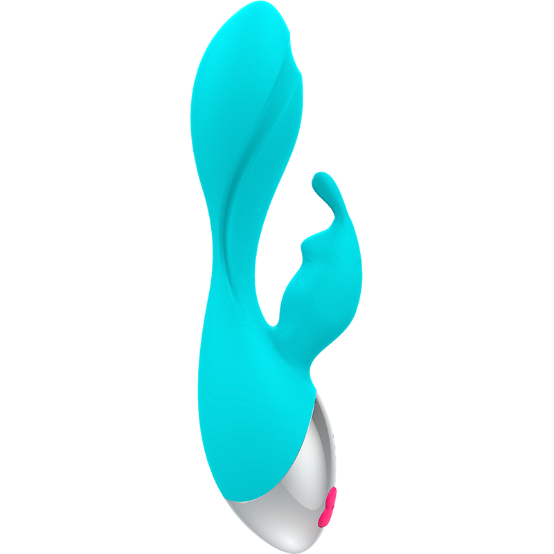 Happy Loky-Miki Rabbit Vibrator Türkis, Usb · Vibratoren (Bild 3)