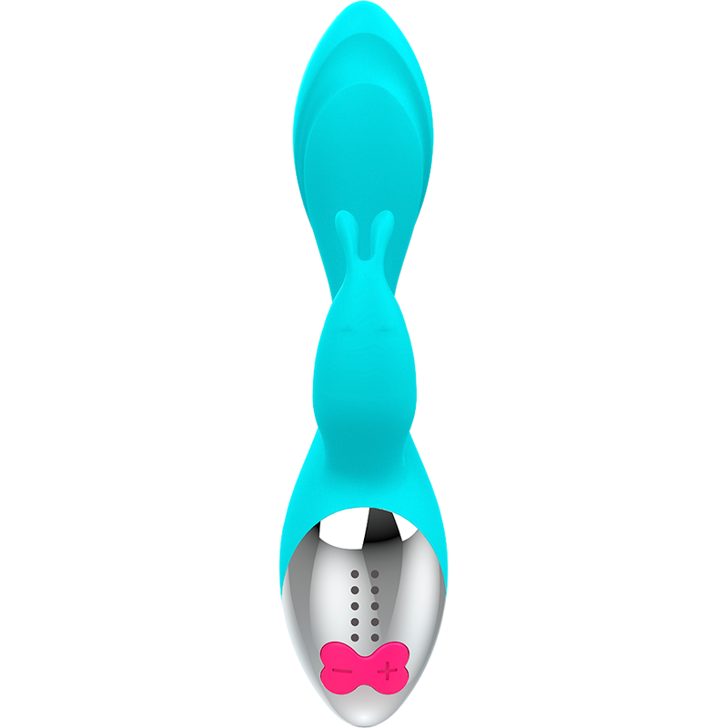 Happy Loky-Miki Rabbit Vibrator Türkis, Usb · Vibratoren (Bild 4)