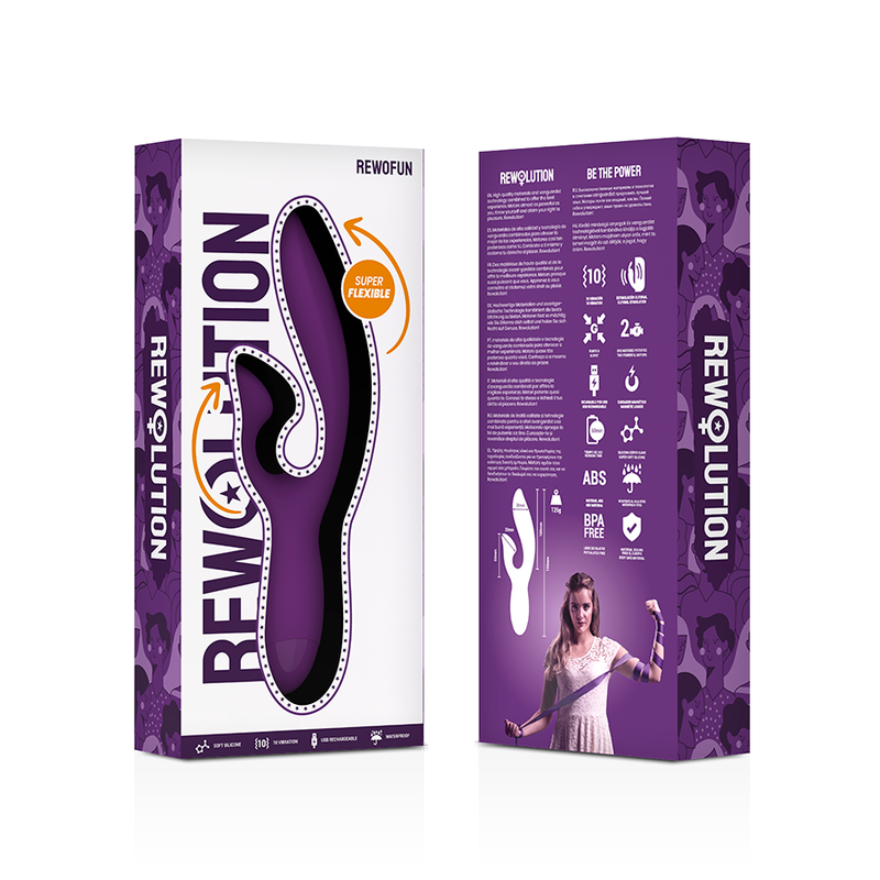 Rewolution-Rewofun Vibrator Flexible Kaninchen, Stimola A-Spot · Vibratoren (Bild 7)