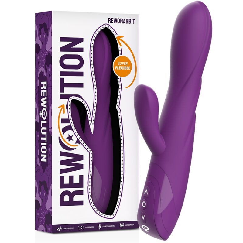 Rewolution-Reworabbit Vibrator Flexibel Mit Rabbit, Stimulieren · Vibratoren