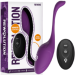 Rewolution-Revovo Ei Vibrator mit Fernbedienung-Silikon, 10 Geschwindigkeiten · Vibratoren