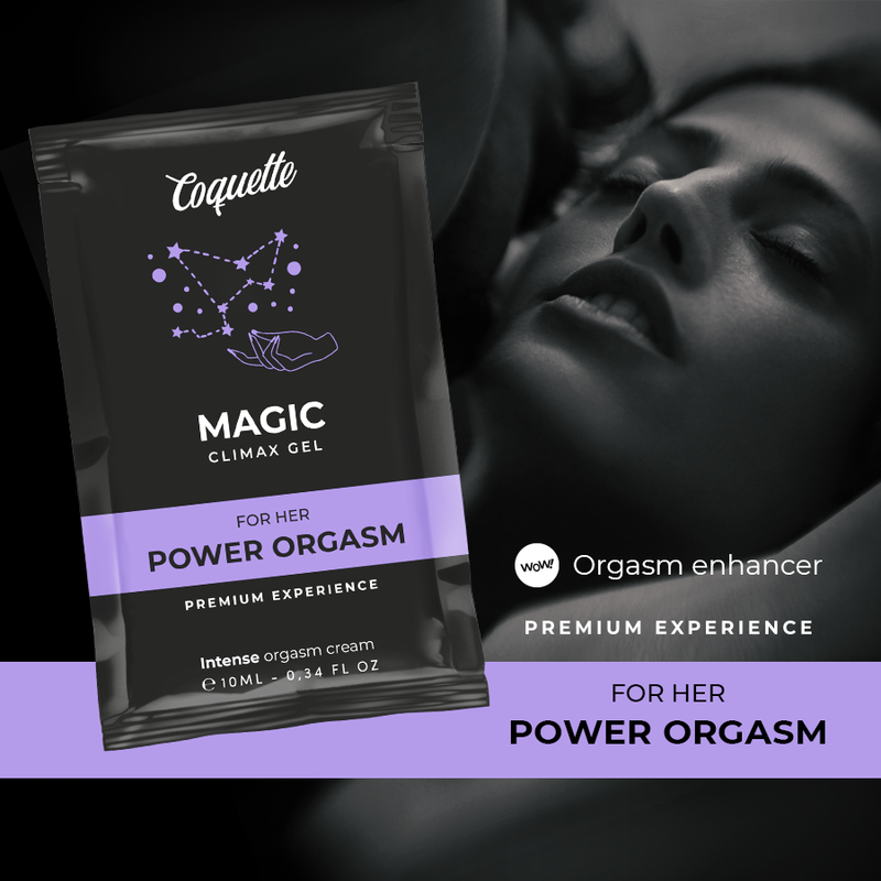 Coquette Cosmetics-Pocket Magic Climax Gel für Sie, Gel · Kosmetika & Aphrodisiaka (Bild 2)