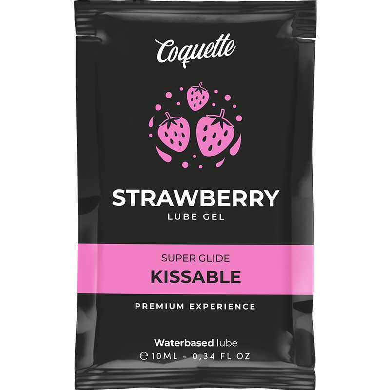 Coquette Cosmetics-Gleitgel auf Wasserbasis Geschmack Erdbeere