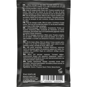 Coquette Cosmetics-Massageöl Lollipop Effekt · Kosmetika & Aphrodisiaka (Bild 2)