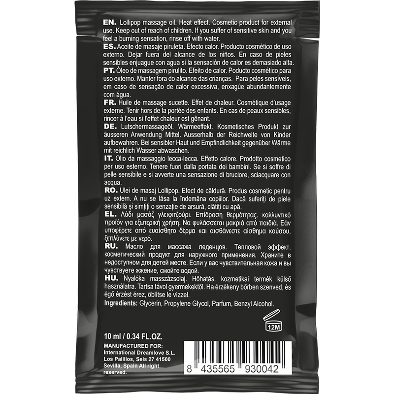 Coquette Cosmetics-Massageöl Lollipop Effekt · Kosmetika & Aphrodisiaka (Bild 2)