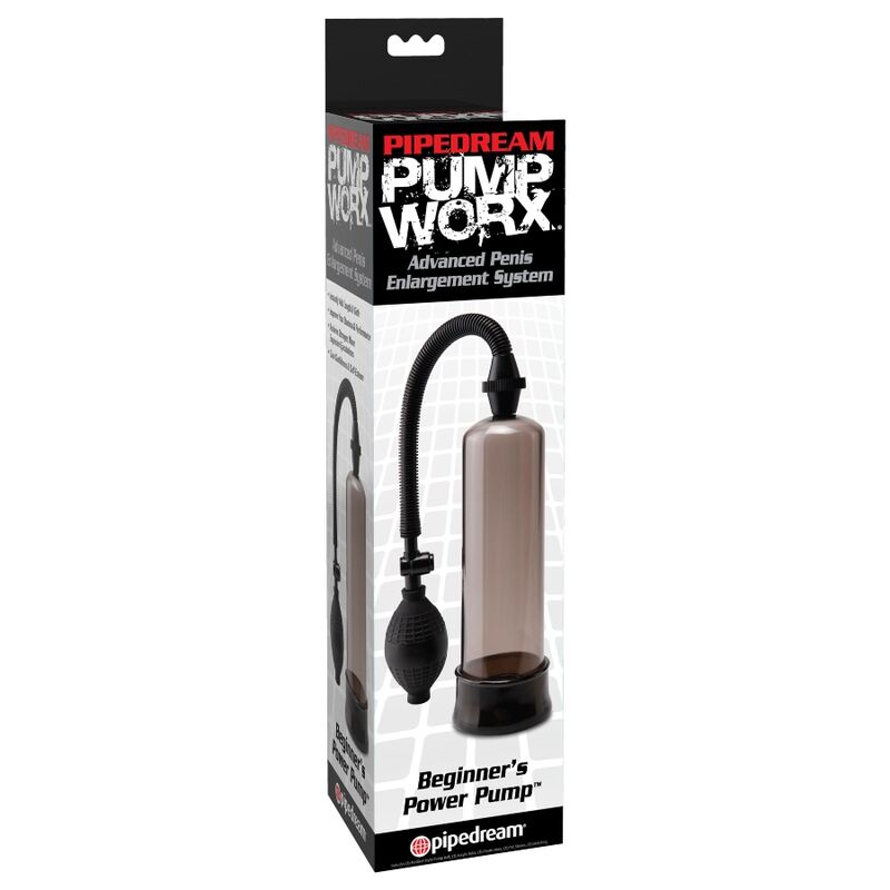 Pump Worx-Versorgungspumpe für Anfänger, Schwarz-PVC · Sextoys (Bild 2)
