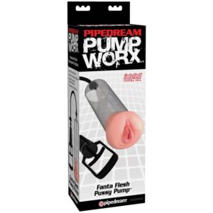 Pump Worx-Vakuumpumpe mit Masturbator Fanta Flesh · Sextoys (Bild 3)