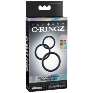 Fantasy C-Ringz-Set 3 Silikonringe für Widerstand · Penisringe & -hüllen (Bild 4)