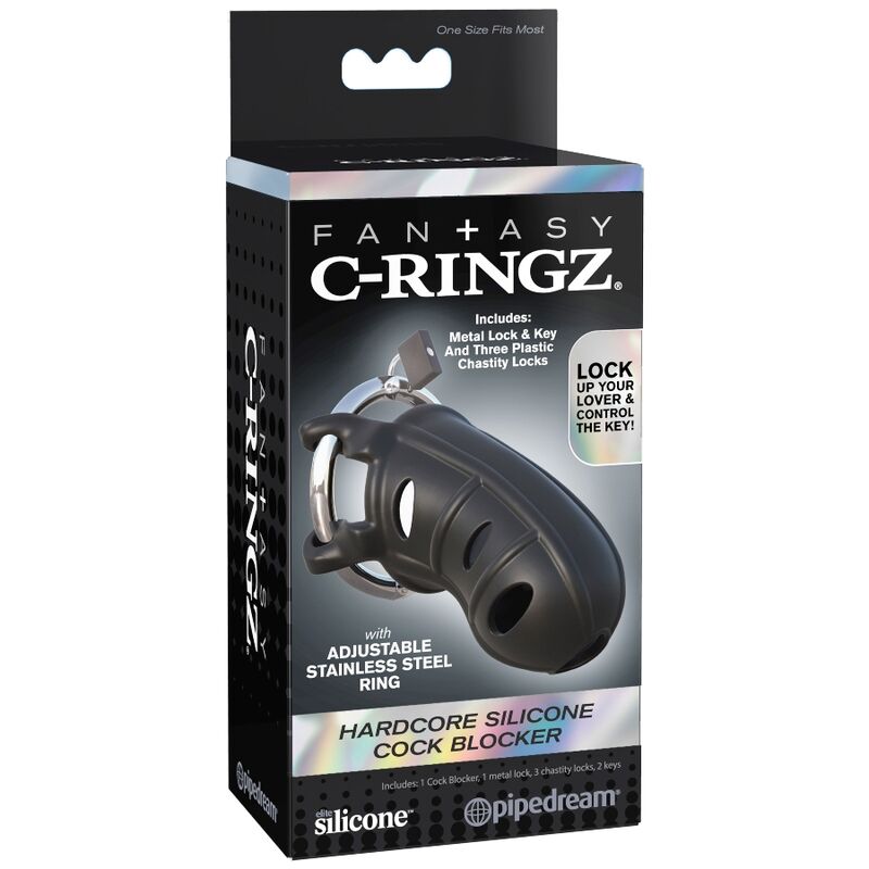 Fantasy C-Extremer Ringz-Blocator aus Silikon für Penis · Penisringe & -hüllen (Bild 5)