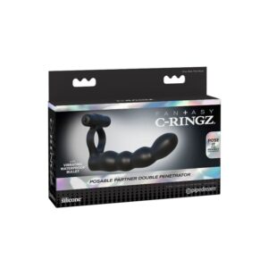 Fantasy C-Ringz-möglich Doppel-Silikon Penetrator, Wasserdicht · Penisringe & -hüllen (Bild 8)