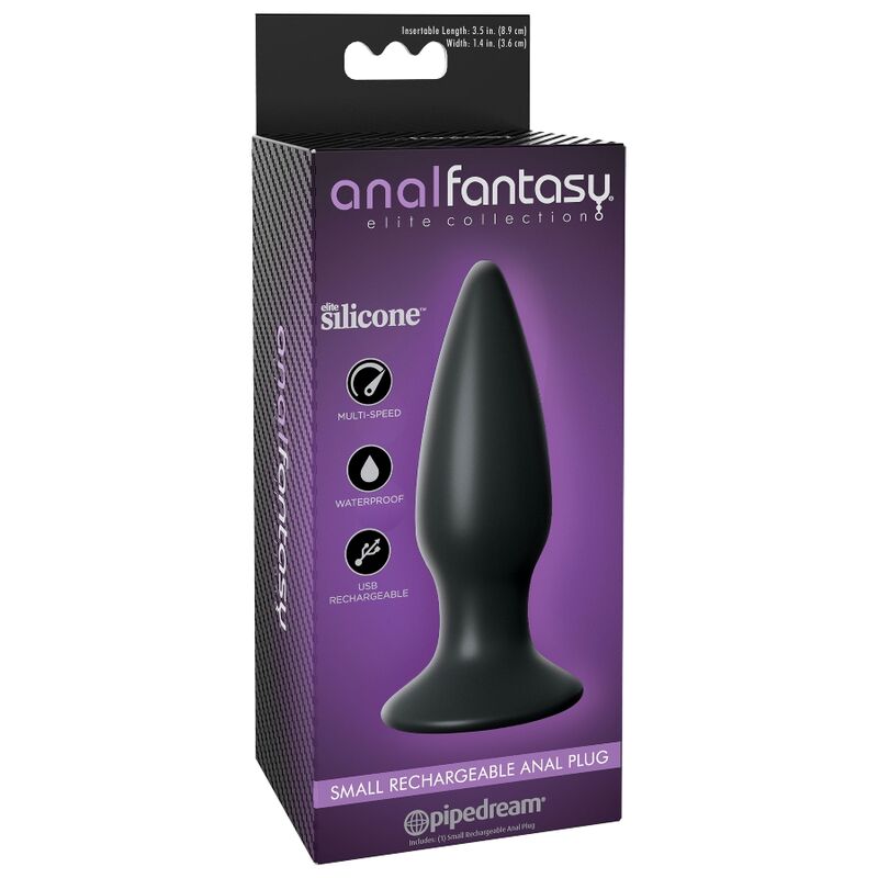 Anal Fantasy Elite Collection-Analplug Klein Wiederaufladbar-Silizium · Sextoys (Bild 3)