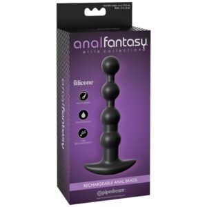 Anal Fantasy Elite Collection-Analkugeln Wiederaufladbar-Silizium · Sextoys (Bild 3)
