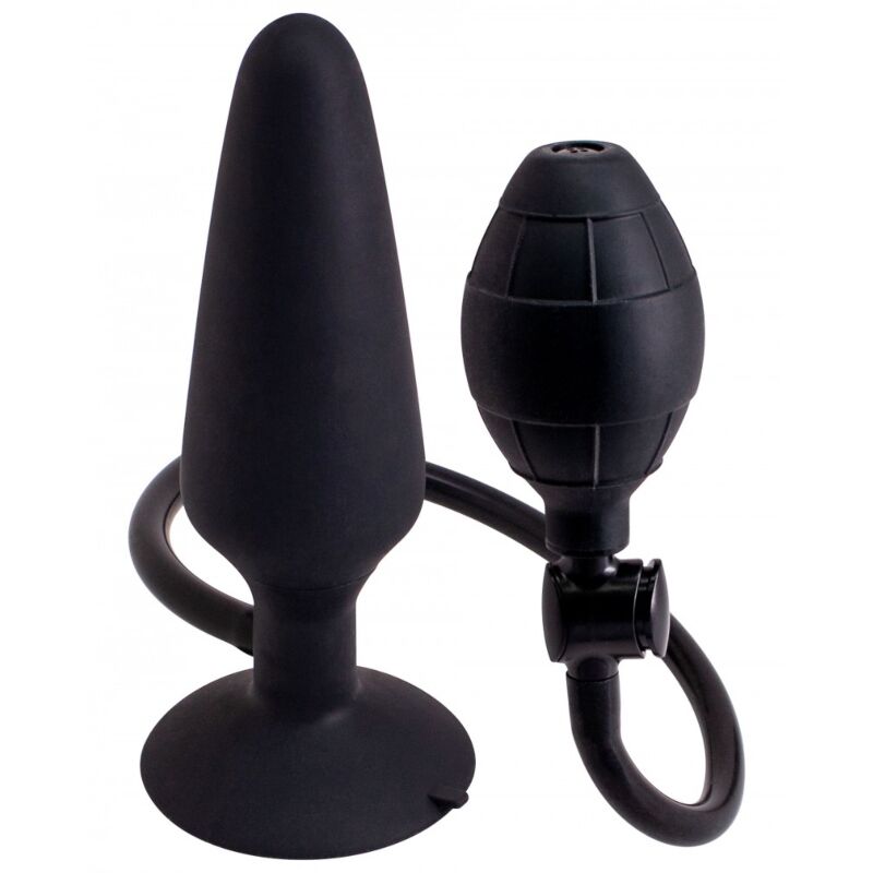 Seven Creations-Aufblasbarer Analplug-Silikon, wasserdicht