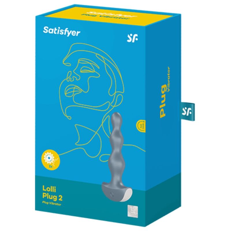 Satisfyer-Analplug Silikon Lolli Plug 2 Vibrator · Sextoys (Bild 3)