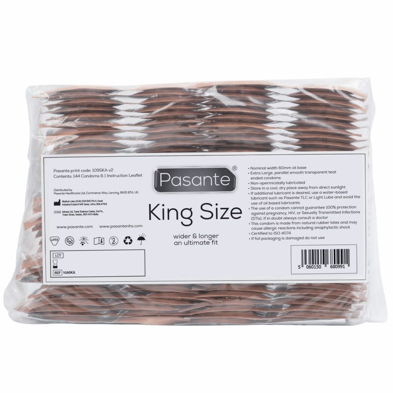 Pasante-King Size Kondom Paket 144 Stk. · Kondome