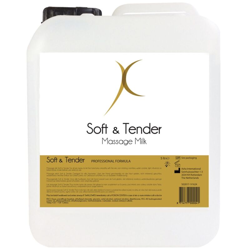 Soft And Tender-Massagemilch 5000 ml · Kosmetika & Aphrodisiaka