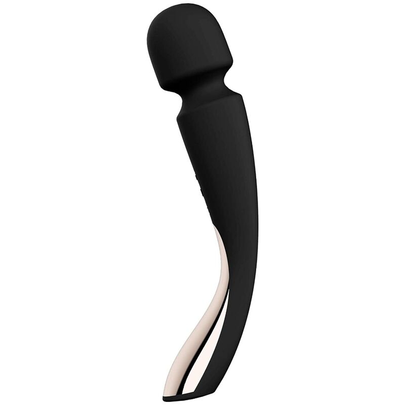 Lelo-Smart Wand 2 Medium Schwarz Massager-Silikon, 10 Geschwindigkeiten · Vibratoren (Bild 2)