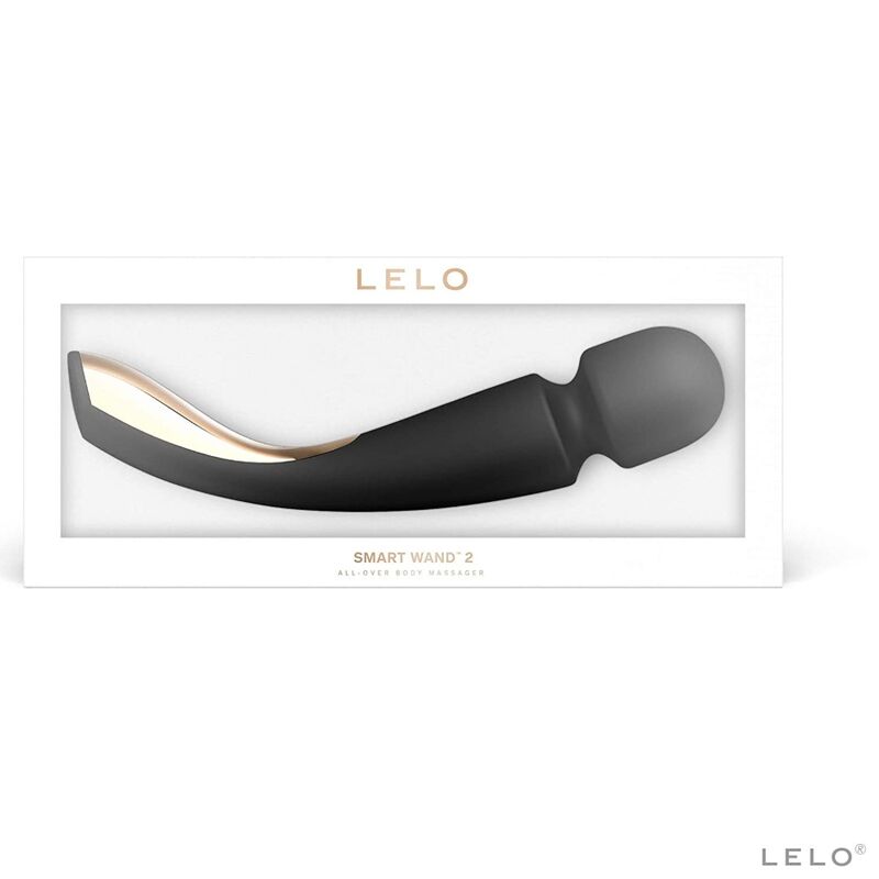 Lelo-Smart Wand 2 Medium Schwarz Massager-Silikon, 10 Geschwindigkeiten · Vibratoren (Bild 4)