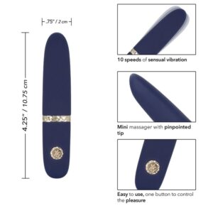 Calexotics-Chic Daisy Mini Massagegerät-Silikon, 10 Geschwindigkeiten · Vibratoren (Bild 7)